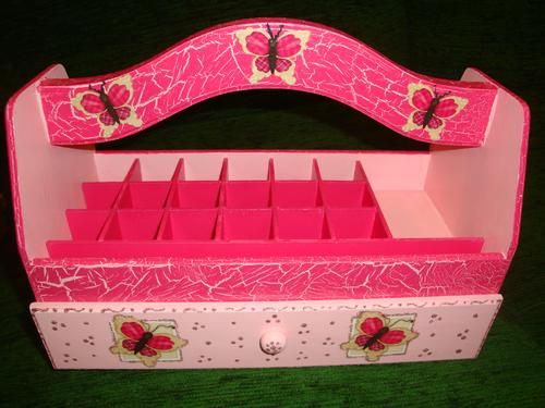 Porta esmaltes de manicure