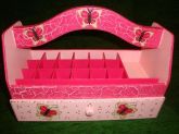 Porta esmaltes de manicure